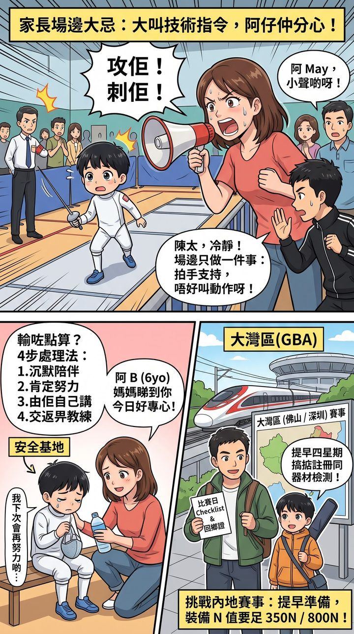 家長場邊大忌