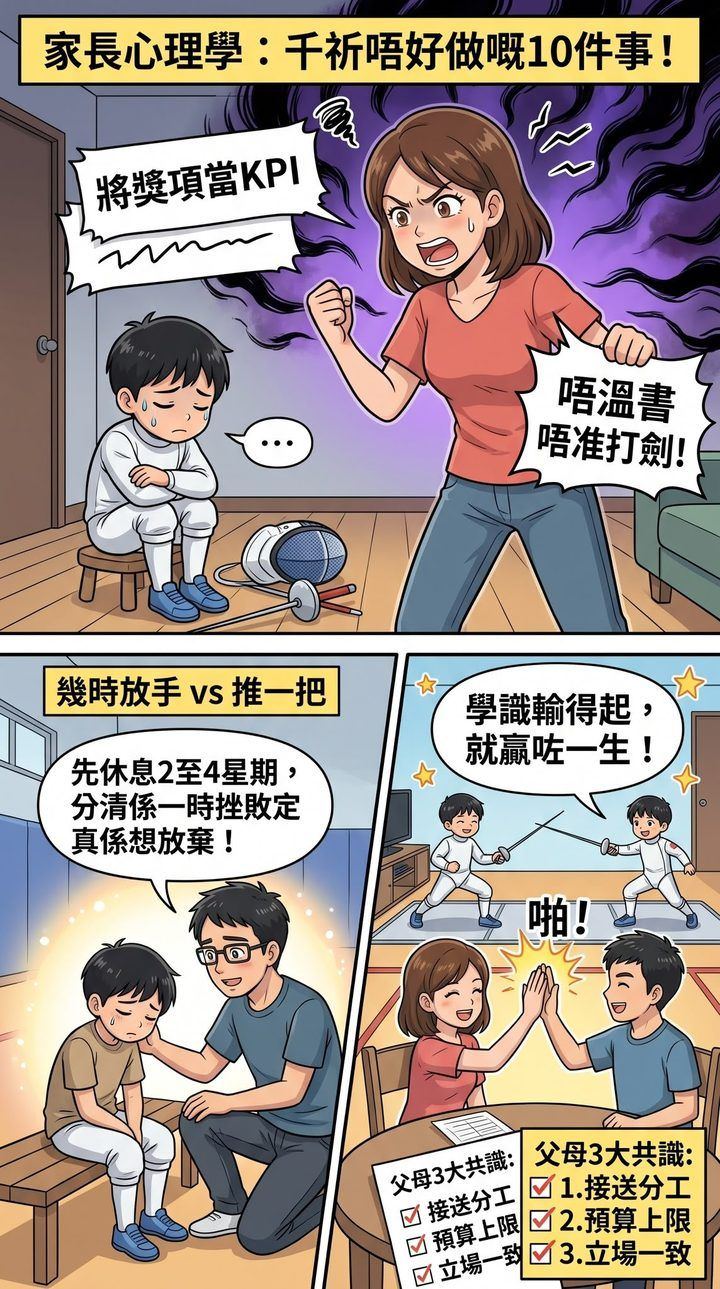 家長心理學十件唔好做嘅事